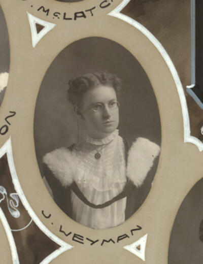 Weyman, Sarah Jessie
