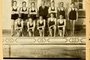1932 Swimming (Men) Sports Photo