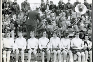 1956 Cheerleading (Women) Sports Photo