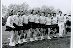 1956 Cheerleading (Coed) Sports Photo