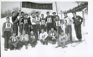 1948 Skiing (Men) Sports Photo