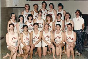 1987 Swimming (Coed) Sports Photo