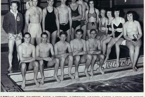 1947 Swimming (Coed) Sports Photo