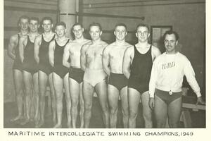 1949 Swimming (Men) Sports Photo