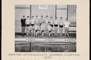 1955 Swimming (Men) Sports Photo