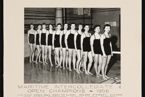 1956 Swimming (Women) Sports Photo