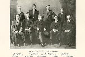 1913-14 YMCA Cabinet, UNB