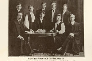 1905-06 University Monthly Editors