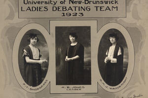 1923 UNB Ladies Debating Team