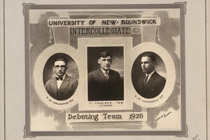 1926 UNB Intercollegiate Debating Team