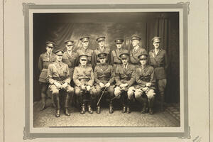 1930 UNB COTC and Inspecting Officers