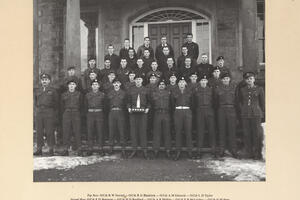 1954-55 UNB Contingent of Canadian Officers Training Corps