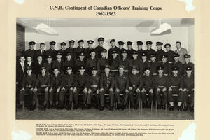 1962-63 UNB Contingent of Canadian Officers' Training Corps