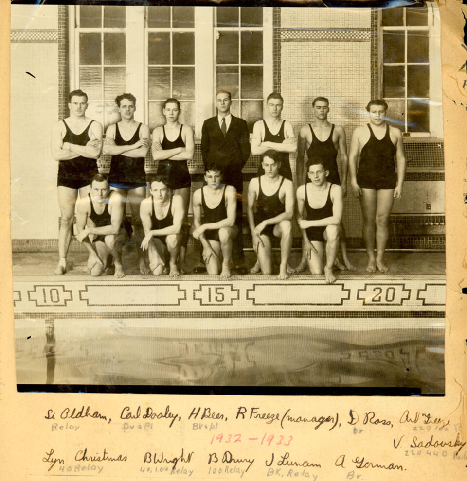 1932 Swimming (Men) Sports Photo