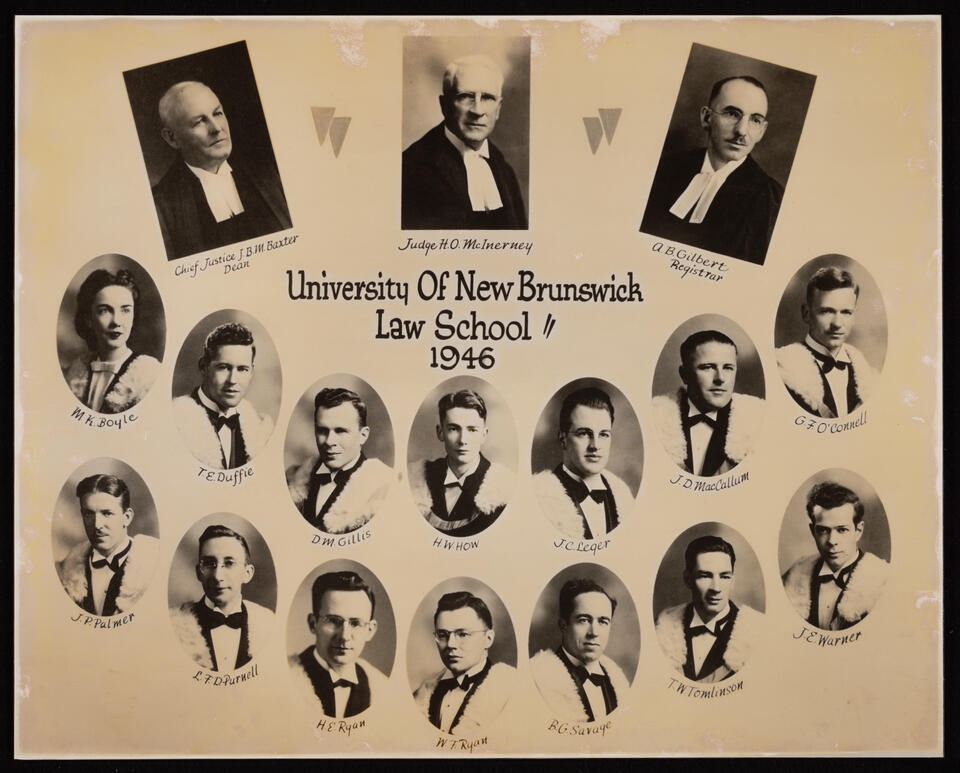 1946 UNB Law School Graduates