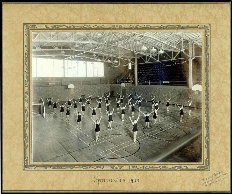1943 Gymnastics (Women) Sports Photo