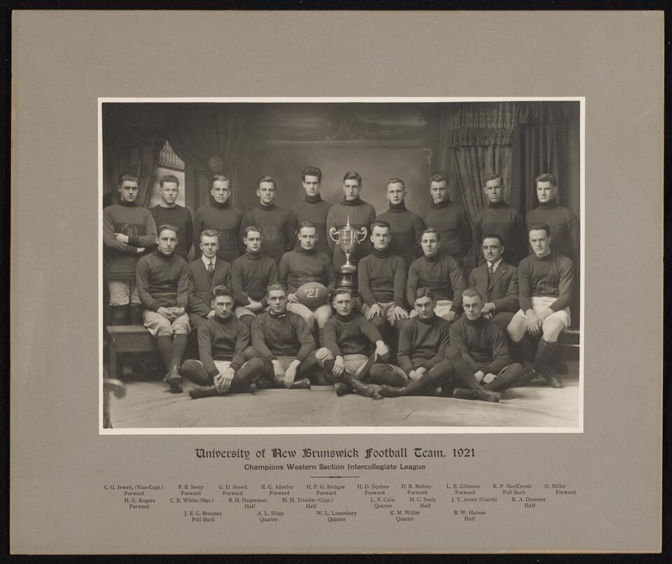 1921 Football (Men) Sports Photo