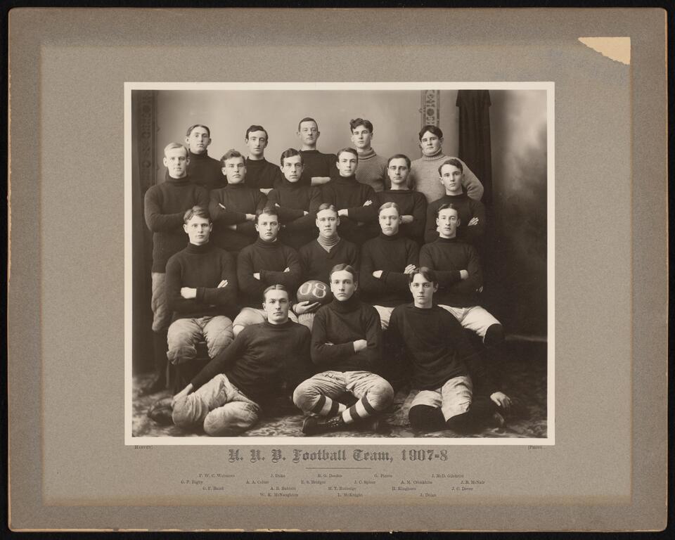 1907 Football (Men) Sports Photo