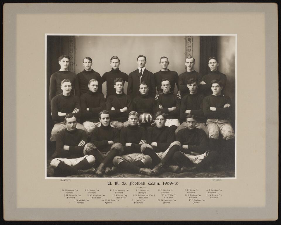 1909 Football (Men) Sports Photo