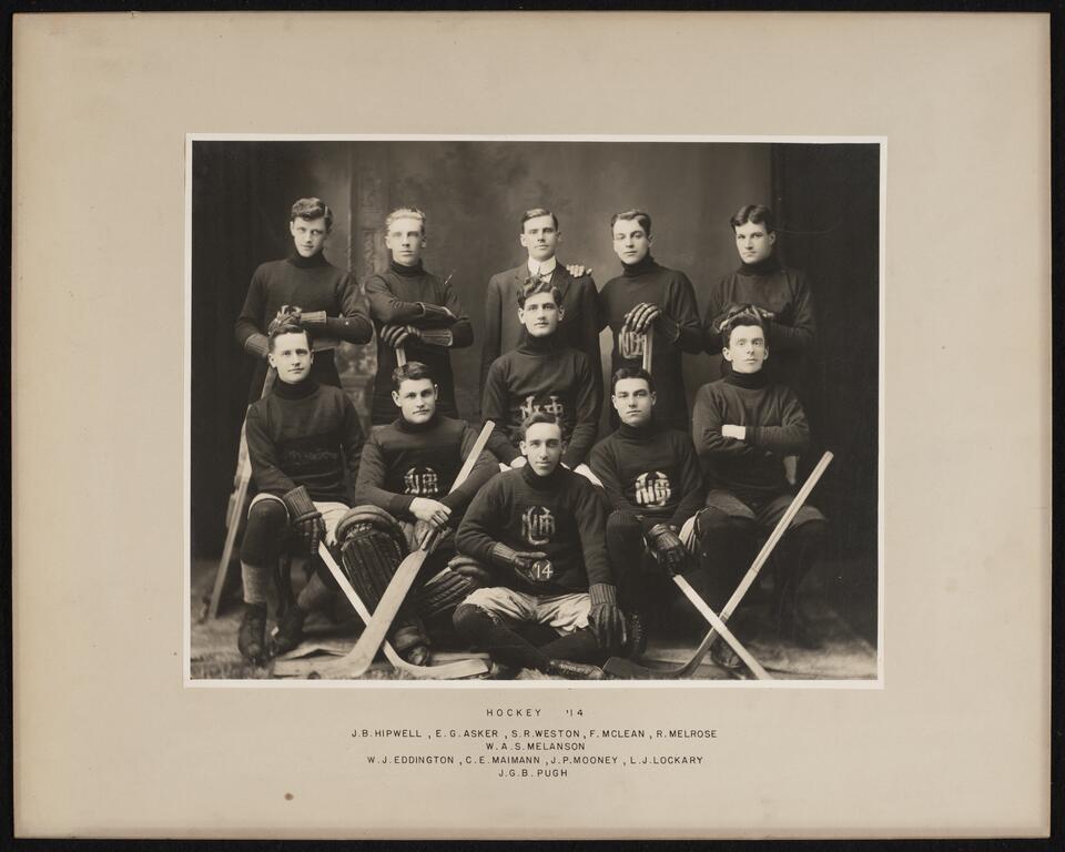 1914 Hockey (Men) Sports Photo