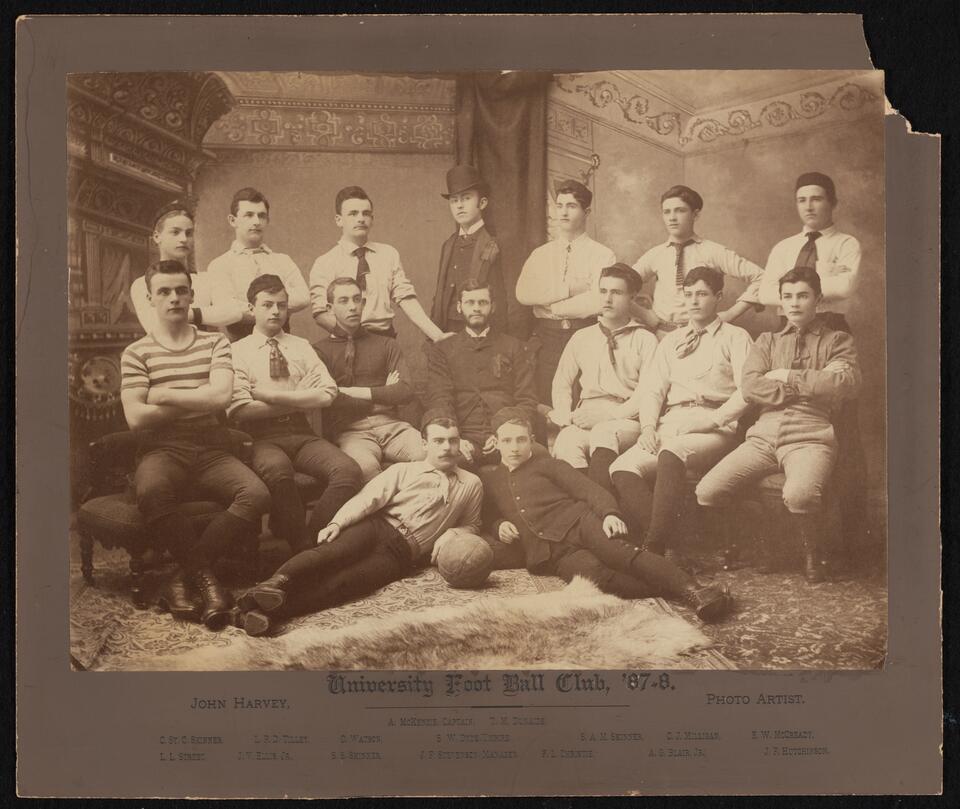1887 Football (Men) Sports Photo