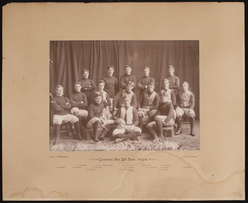 1897 Football (Men) Sports Photo
