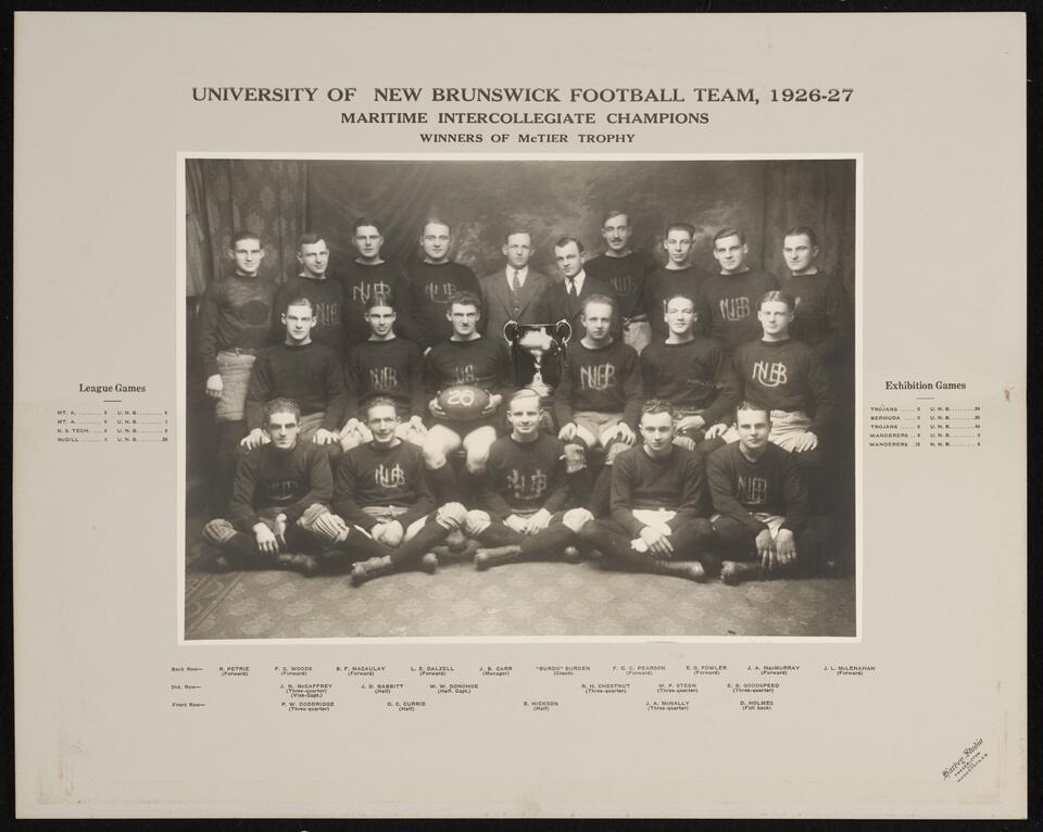 1926 Football (Men) Sports Photo