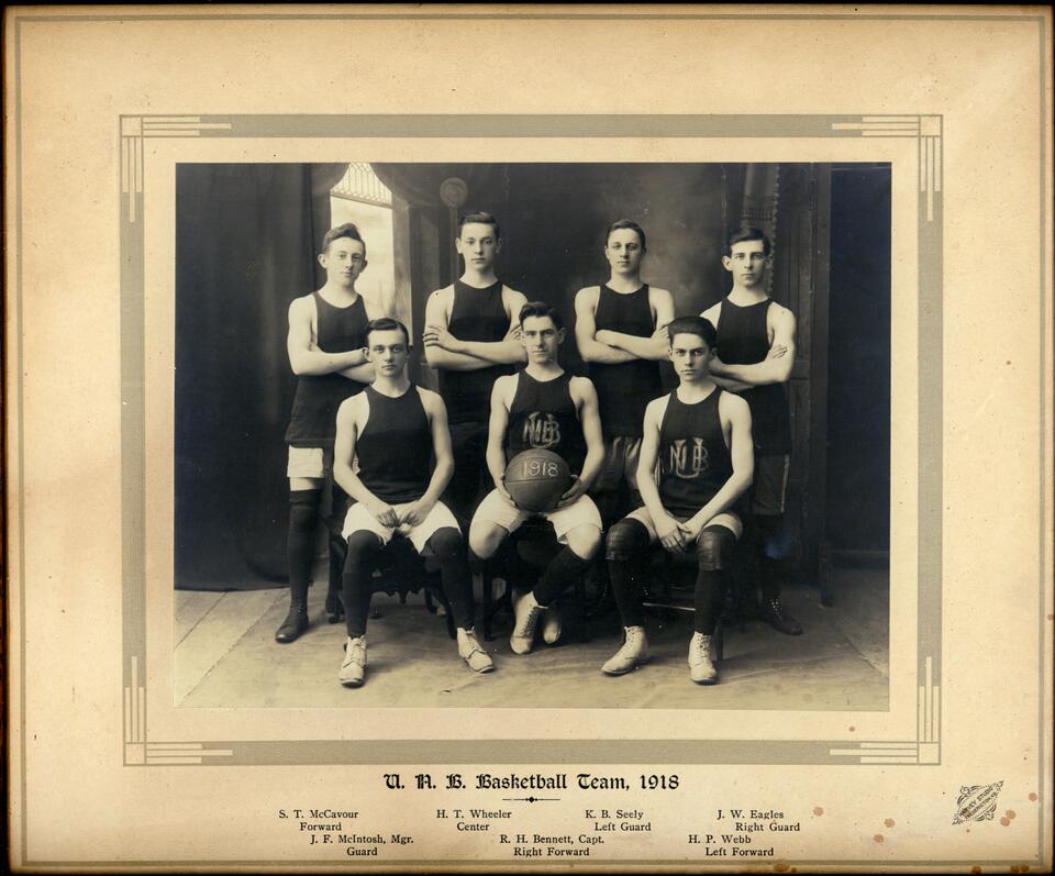 1918 Basketball (Men) Sports Photo
