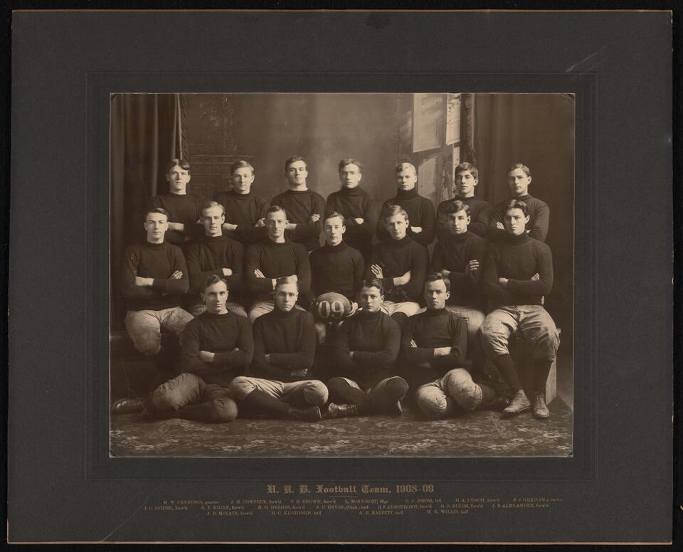 1909 Football (Men) Sports Photo