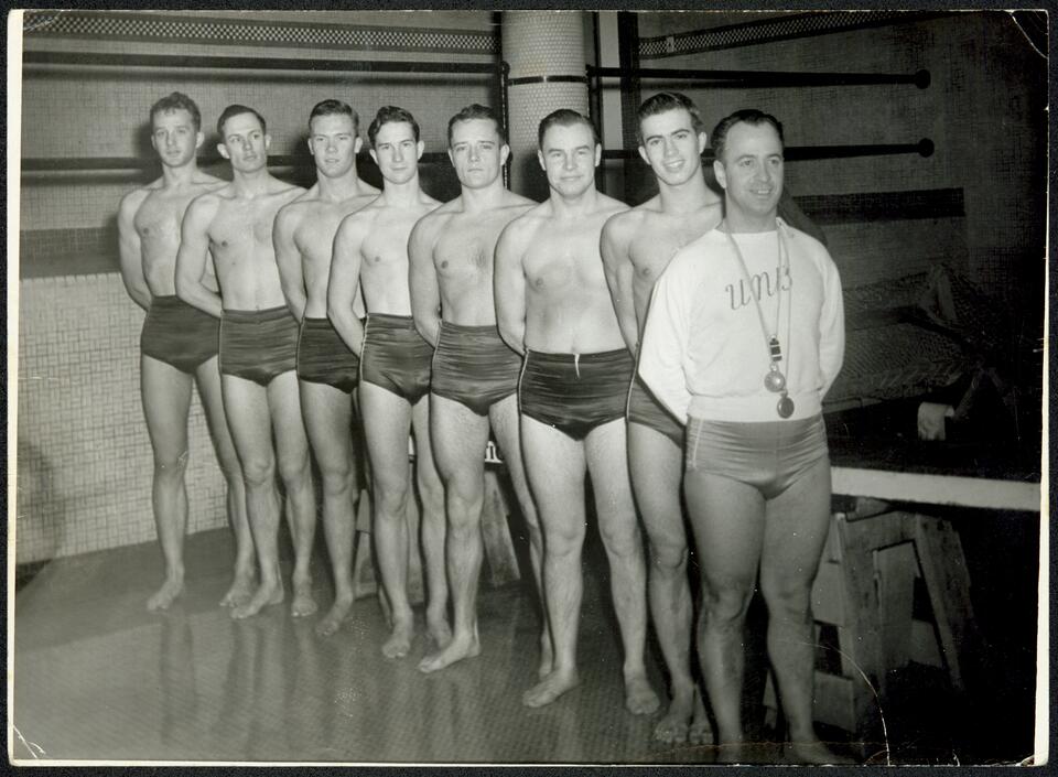 1951 Swimming (Men) Sports Photo