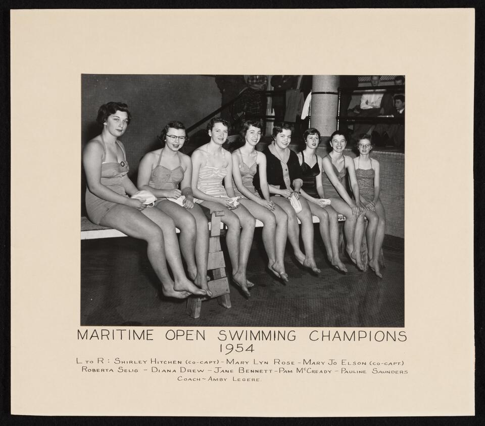 1954 Swimming (Women) Sports Photo