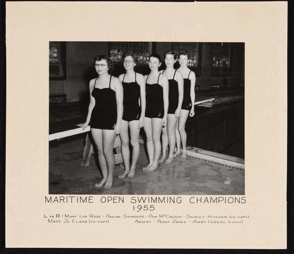 1955 Swimming (Women) Sports Photo