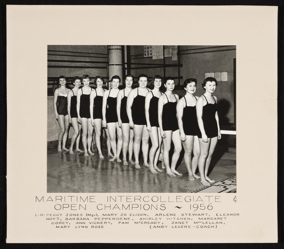 1956 Swimming (Women) Sports Photo