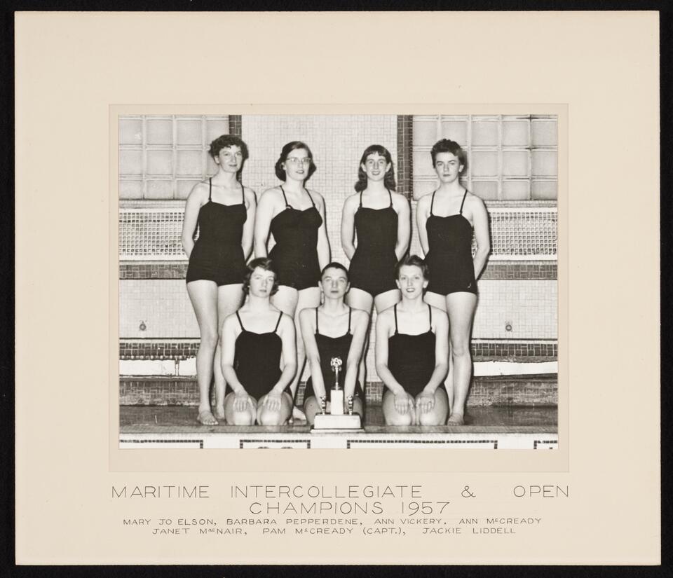 1957 Swimming (Women) Sports Photo