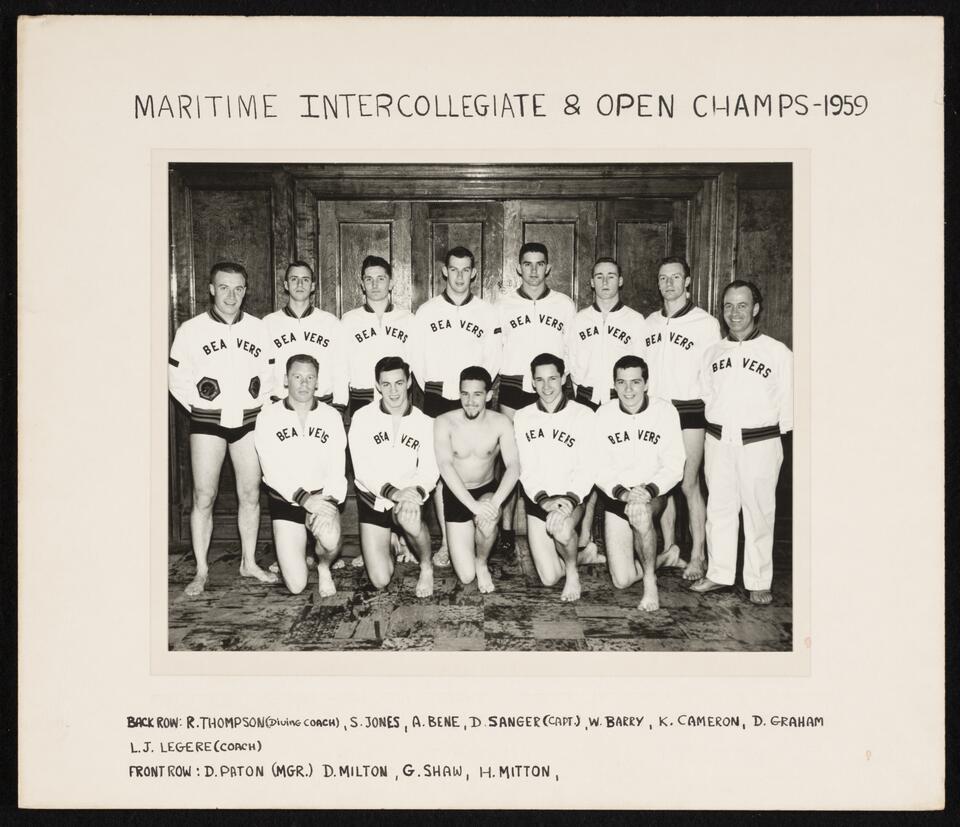 1959 Swimming (Men) Sports Photo