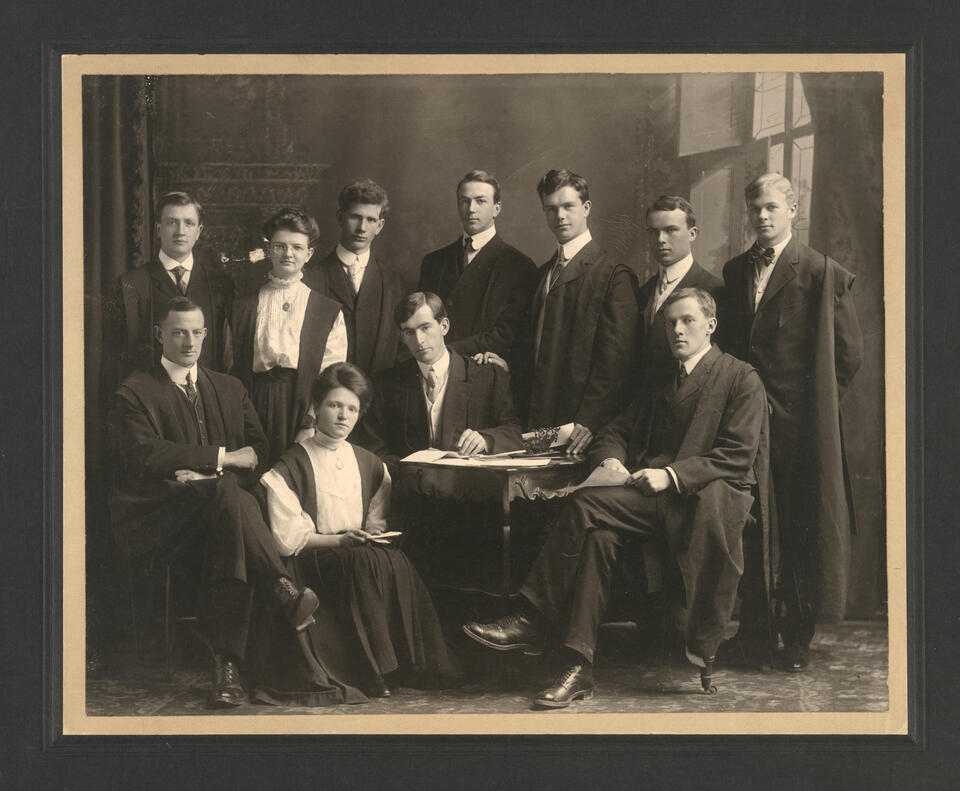 1908 University Monthly Editorial Staff