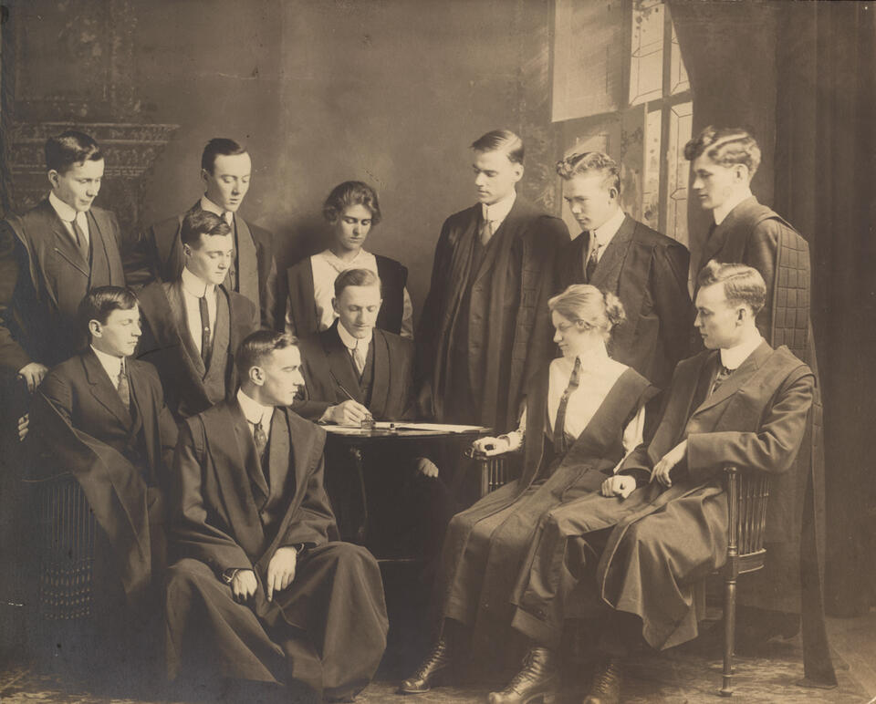 1913-14 University Monthly Editorial Staff