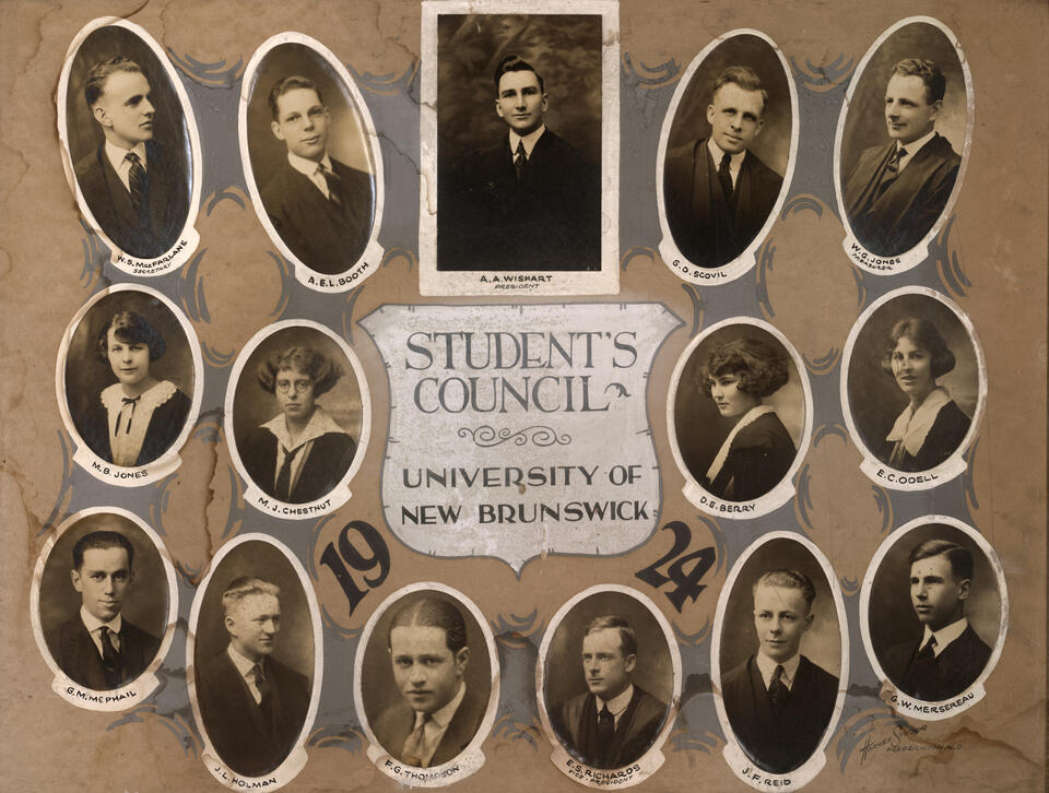 1924 Student's Council UNB