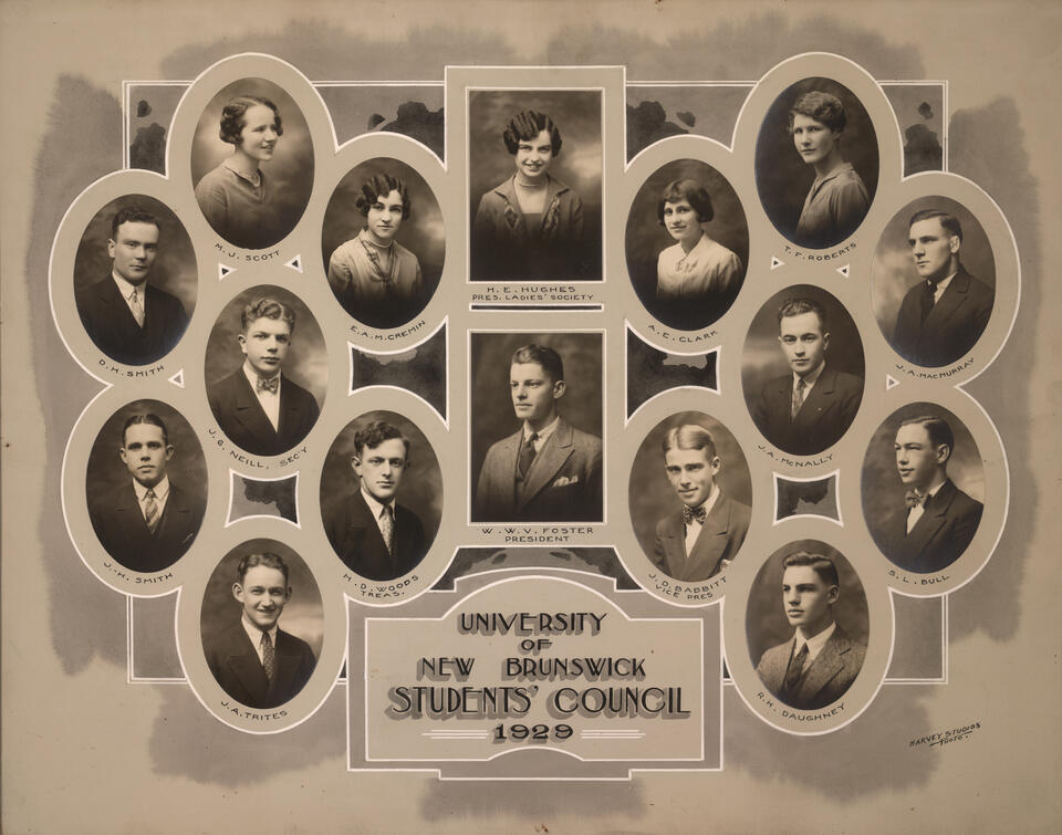 1929 UNB Students' Council