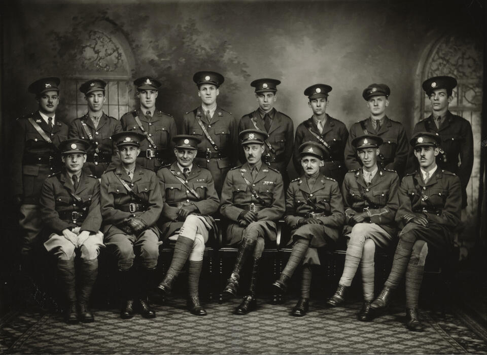 1935 UNB Canadian Officers Training Corps