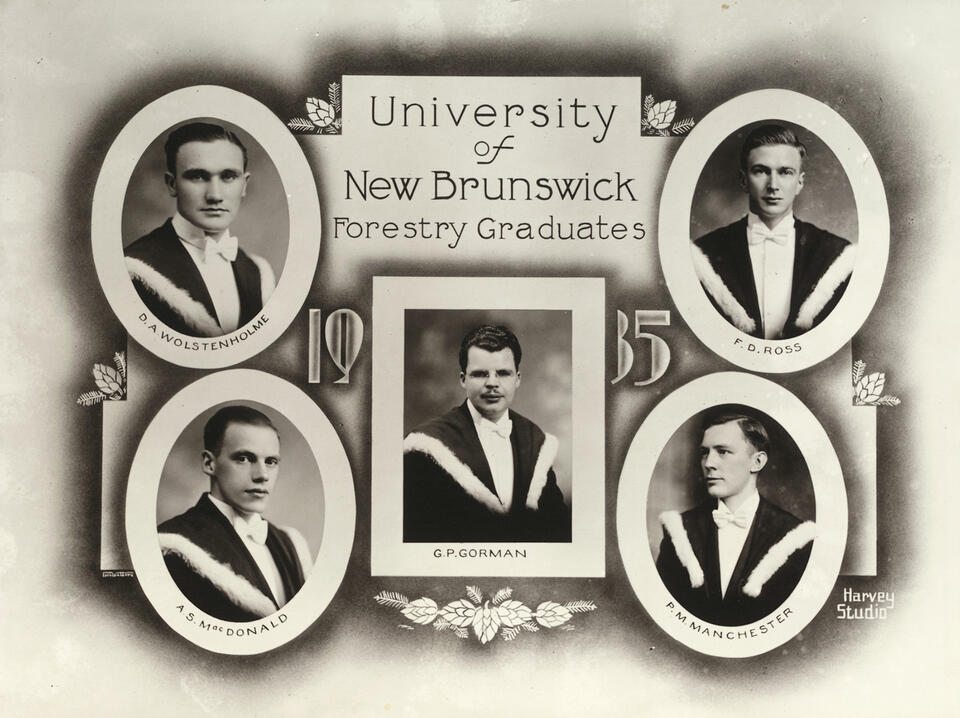1935 UNB Forestry Graduates