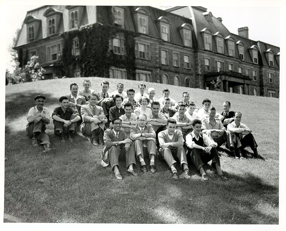 1954 Chemistry Students