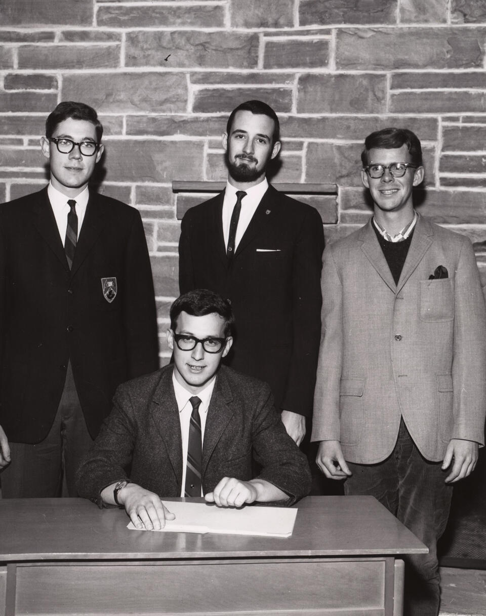 1966-67 Students' Representative Council Executive Officers
