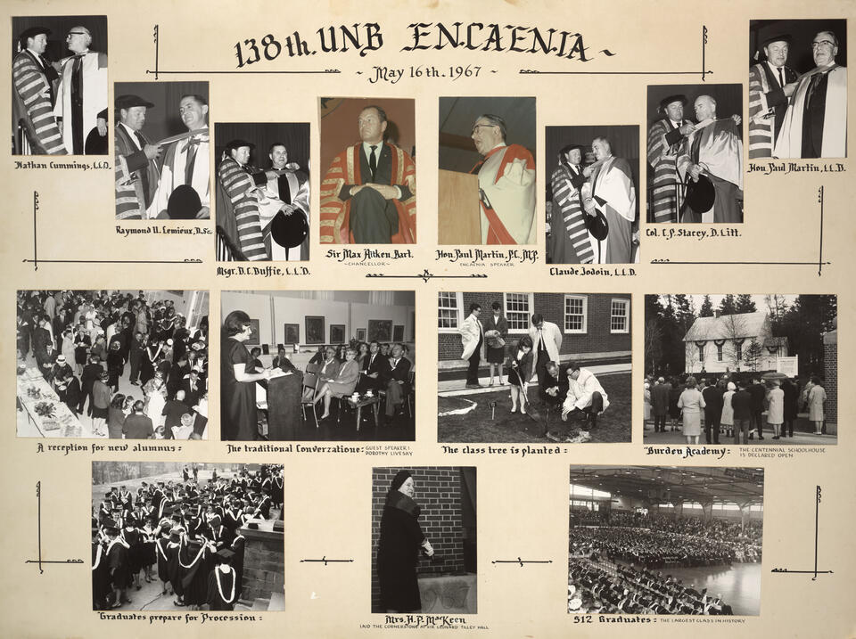 1967 138th UNB Encaenia