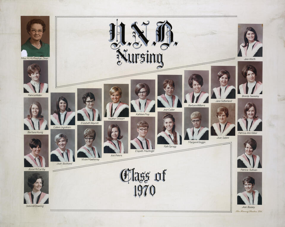 1970 Faculty of Nursing Graduates