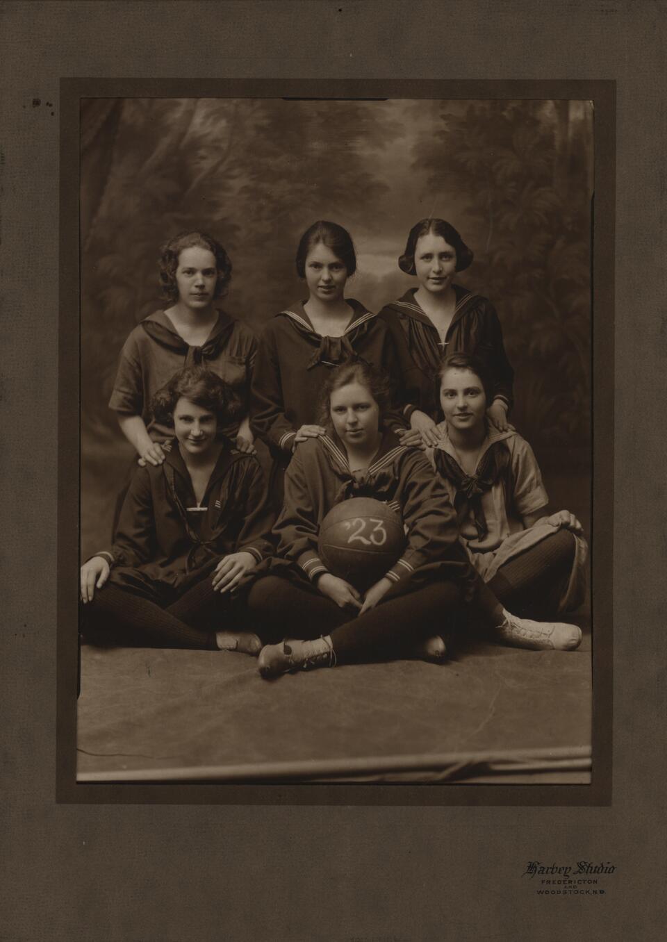 1923 Basketball (Women) Sports Photo