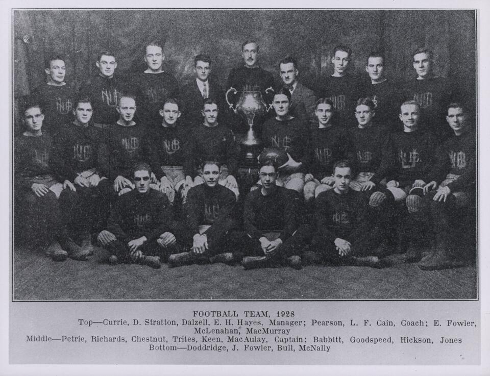 1927 Football (Men) Sports Photo